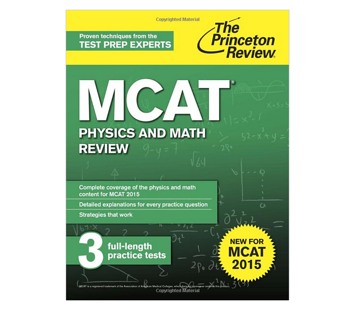 Princeton Review MCAT Physics and Math Review: New for MCAT 2015